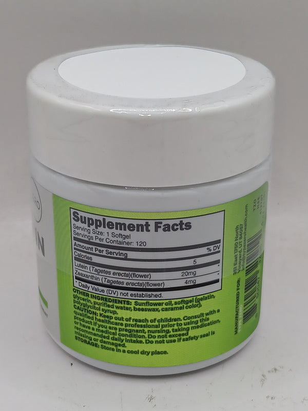 Zeaxanthin with Lutein 120 Softgels
