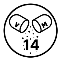 14 Vitamins & Minerals<sup style="font-size: 8px;">†</sup>
