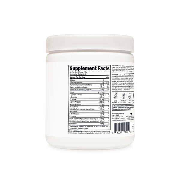 Amino Burn + Pre-Workout