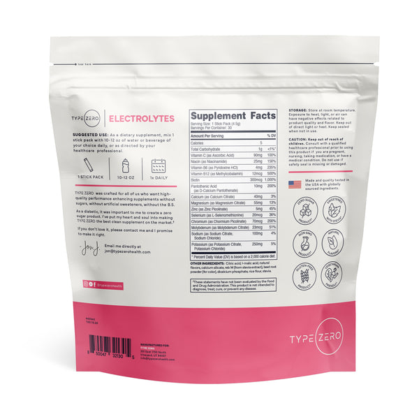 Hydration Stick Packs