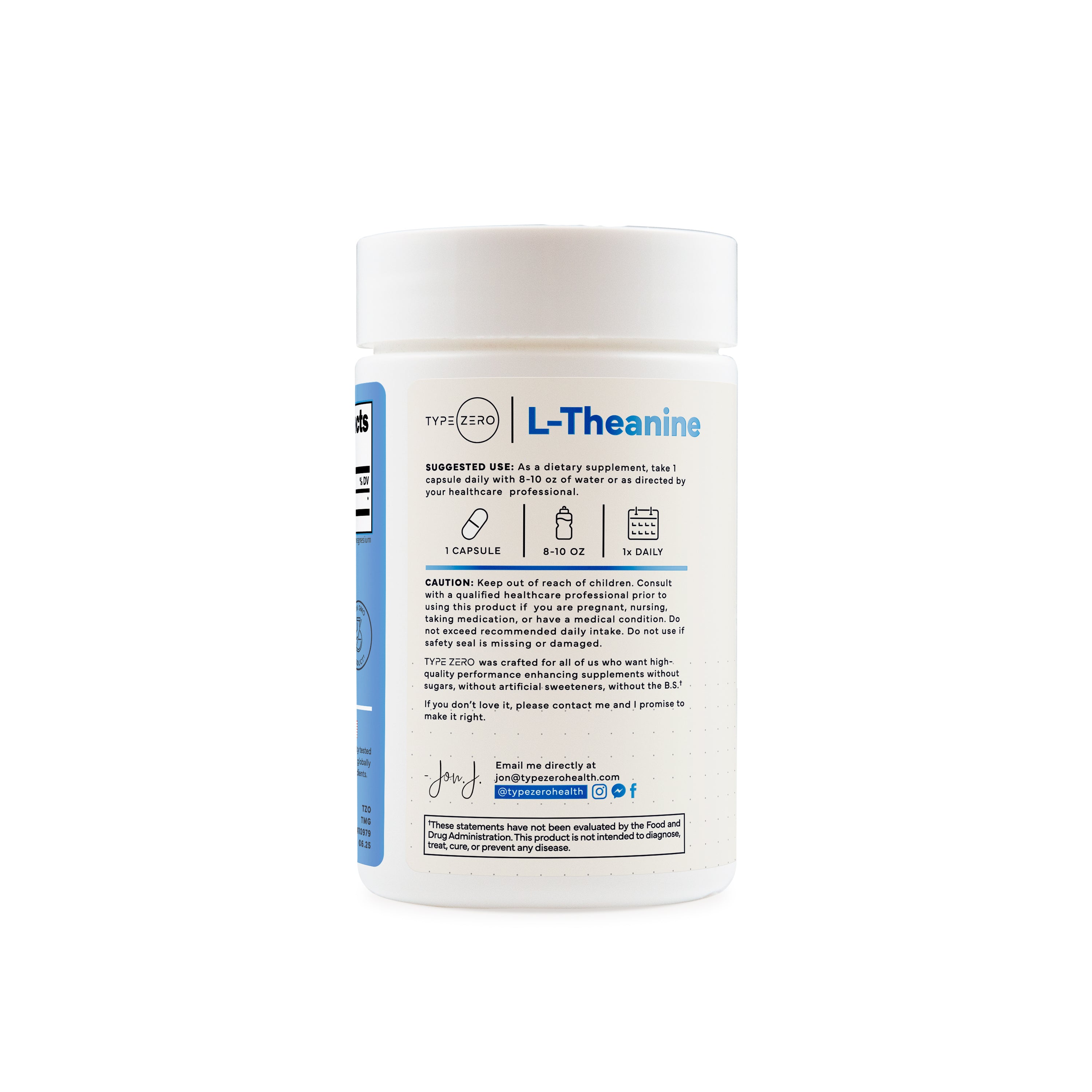 L-Theanine Capsules Type Zero Health L-Theanine Capsules Type Zero Health