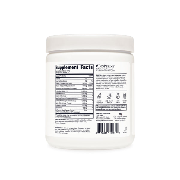 Type Zero Clean Stim Free Pre Workout + Nitric Oxide Booster