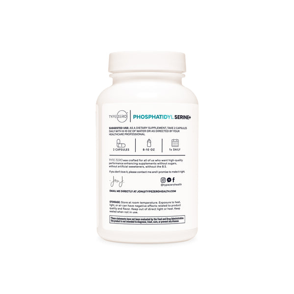 Type Zero Clean Phosphatidyl Serine +