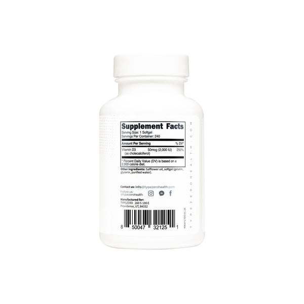 Vitamin D3 Softgels