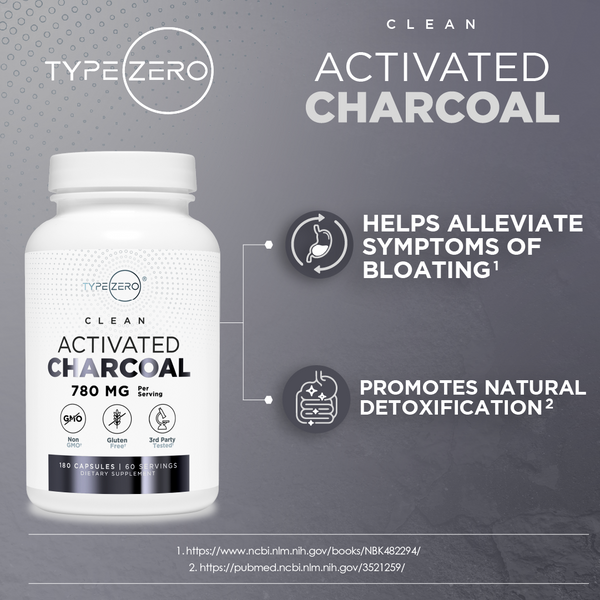 Type Zero Activated Charcoal