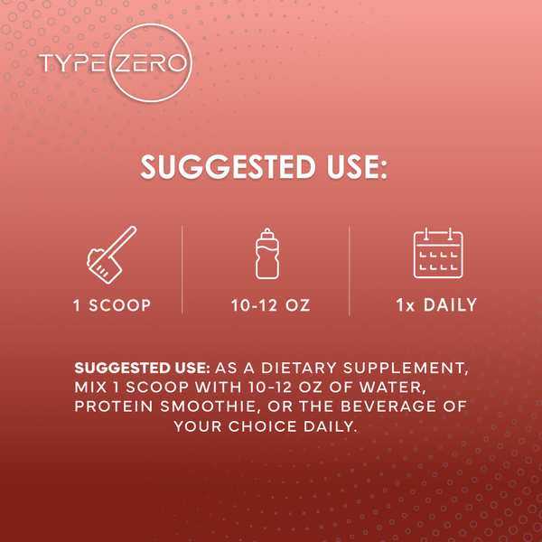 Type Zero Clean Amino Burn