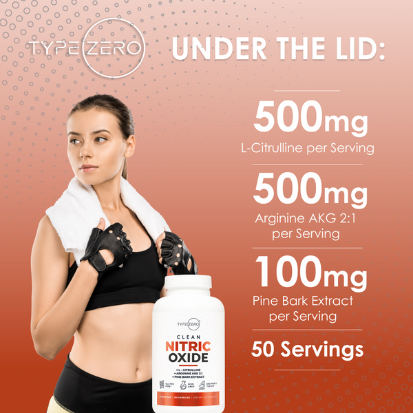 Type Zero Clean Nitric Oxide Capsules