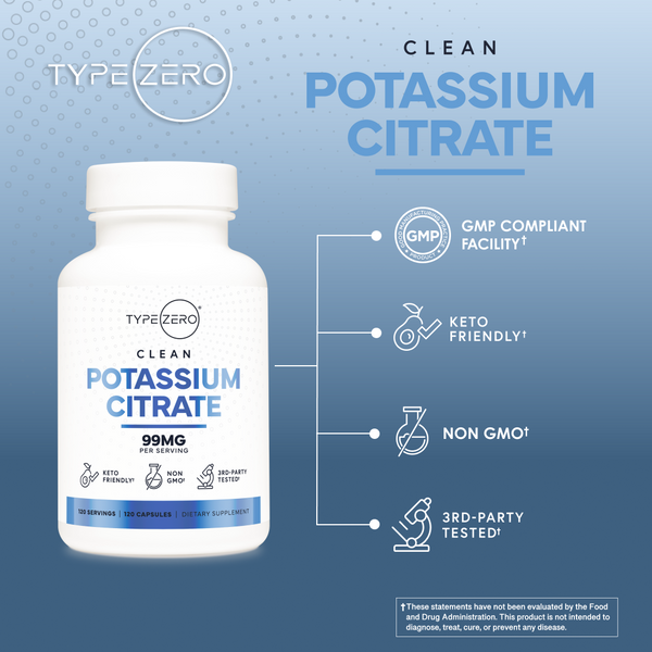 Type Zero Potassium Citrate Capsules