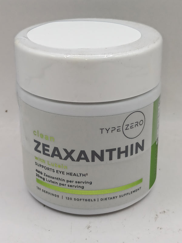 Zeaxanthin with Lutein 120 Softgels